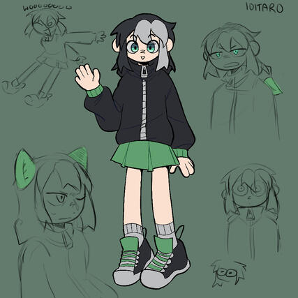 My main oc, Taro